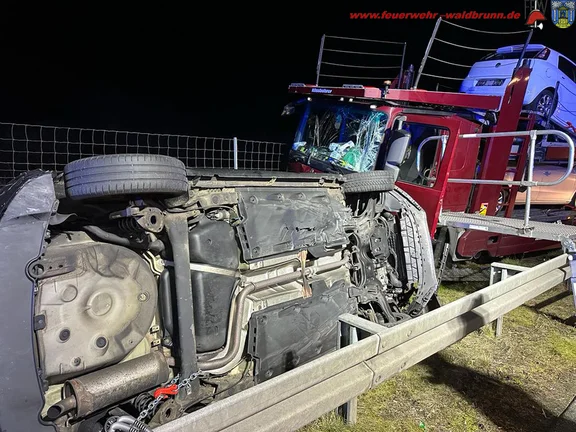 VU - mehrere PKW mit eingeklemmten Personen, A3 Richtung Frankfurt, 18.03.2023
